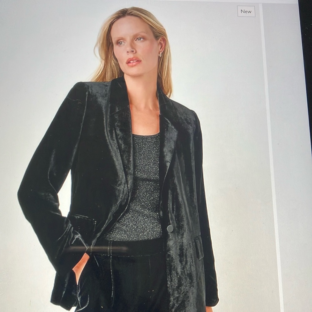 Velvet dinner jacket lined shoulder pads Shaw collar vintage